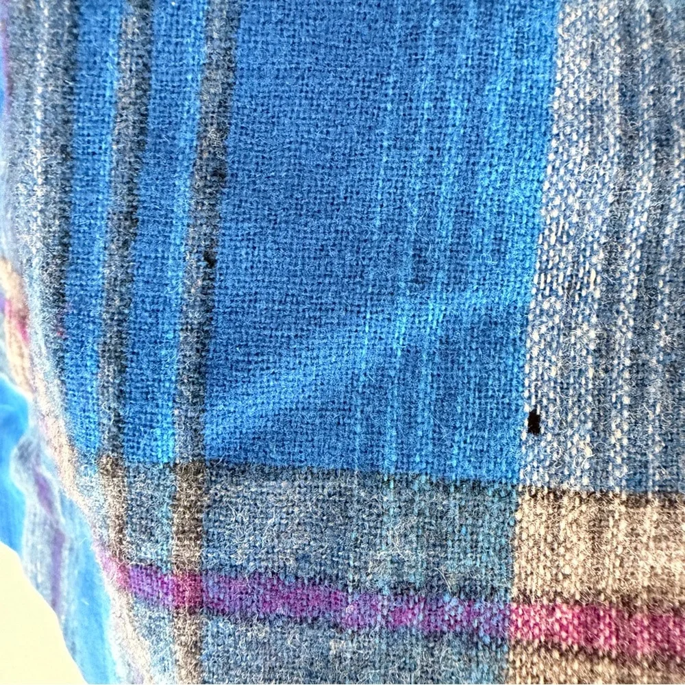 PENDLETON Women’s Size 14 Skirt Midi length Lined 100% Wool Plaid VINTAGE 80s